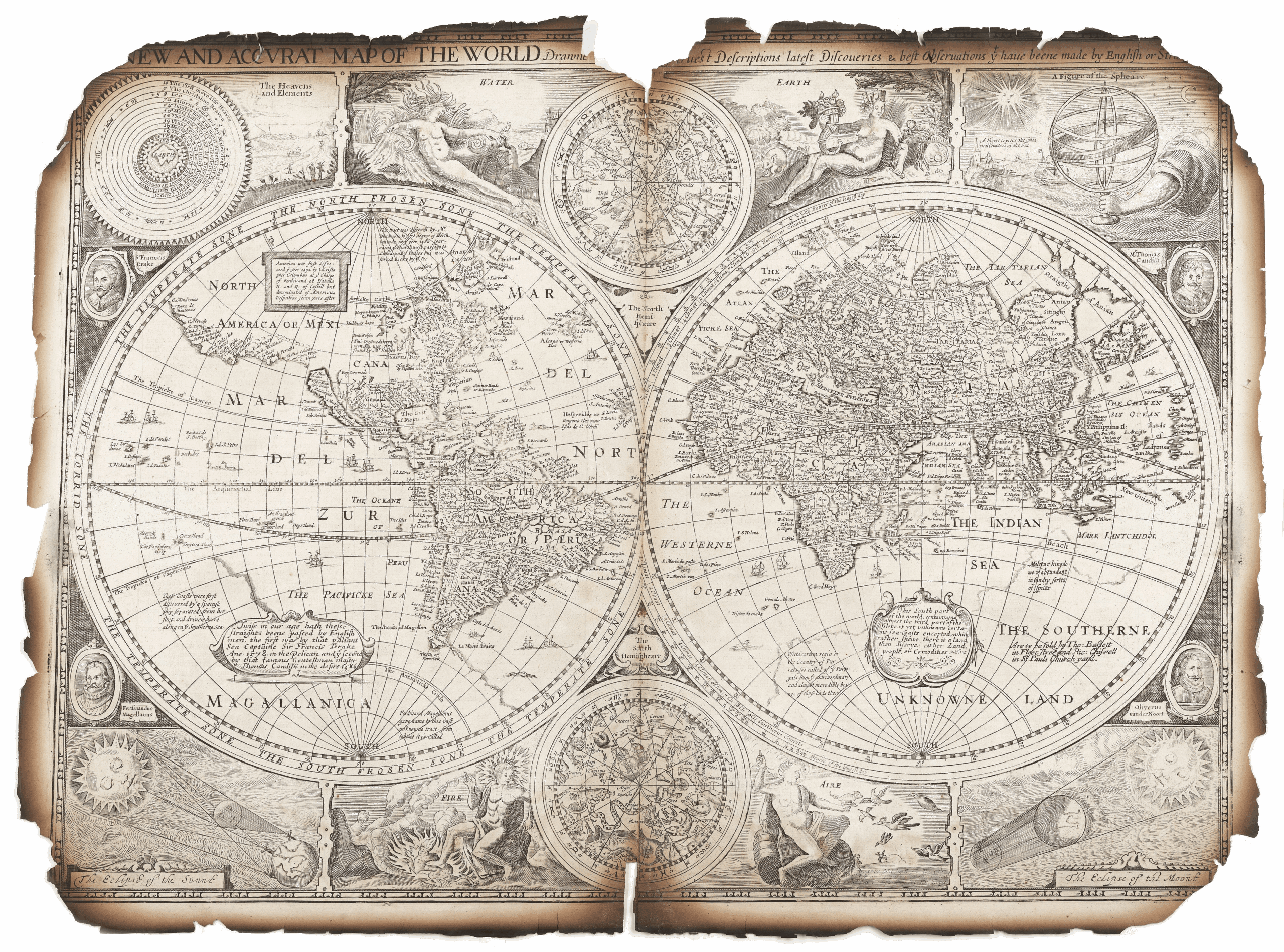 A prospect of the most famous parts of the world